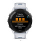 Forerunner 265 - Black Bezel with Whitestone Case and Whitestone/Tidal Blue Silicone Band- 010-02810-11 - Garmin